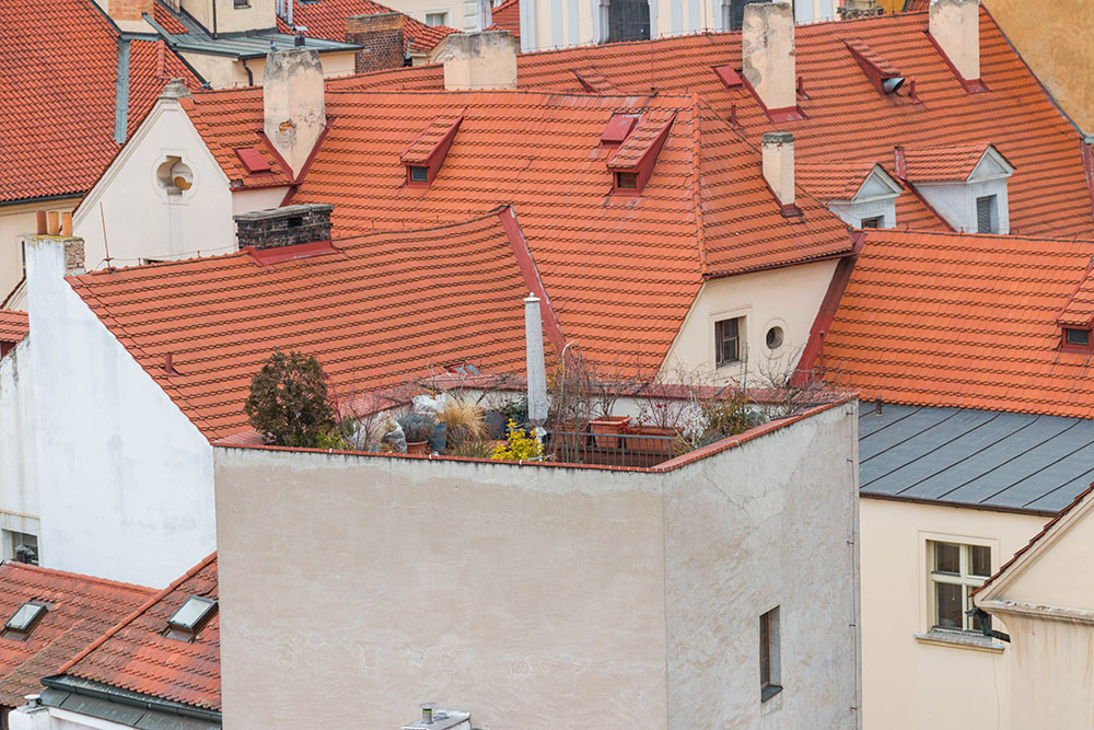 Dachgarten auf dem früheren Gerichtsturm des Bischofs