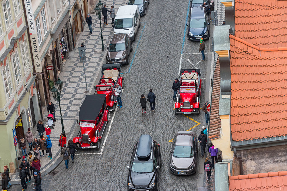 "Oldtimer" für eine exklusive Stadtbesichtigung