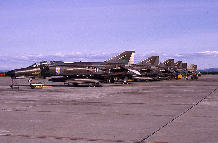 Unsere Phantom F-4F auf der Flight
