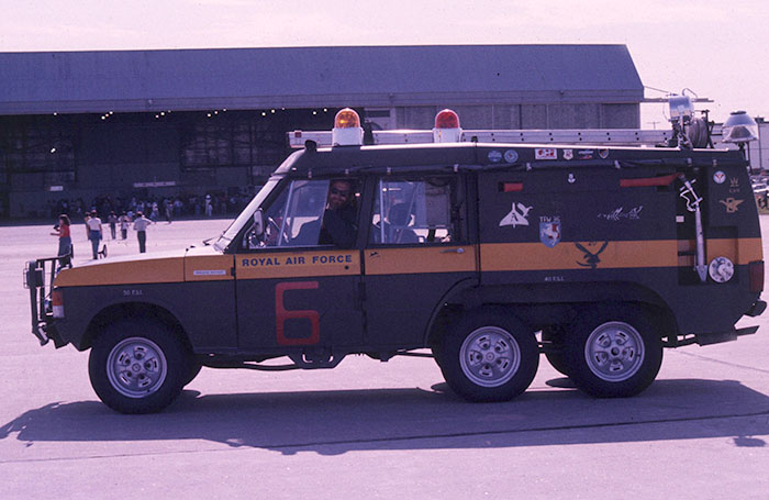Feuerwehr mit 3-Achs Landy