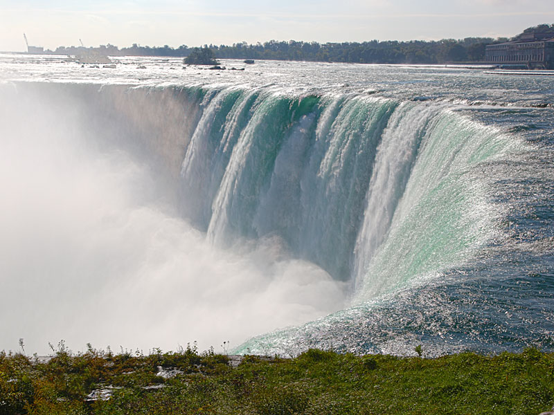 Über 50 Meter rauscht das Wasser in die Tiefe