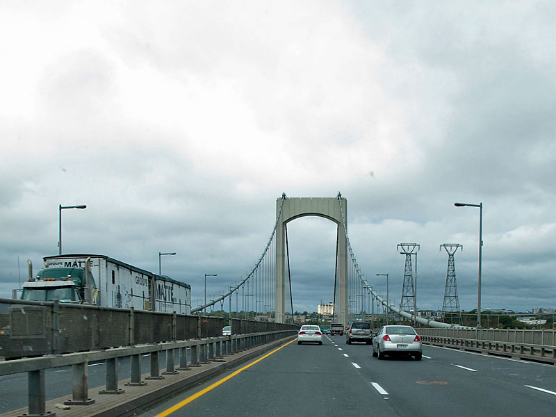 Brücke vor Québec
