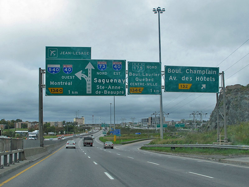 Abzweig bei Québec