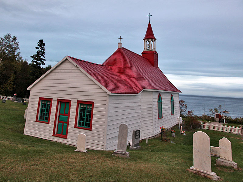 Kleine Kirche in Tadoussac