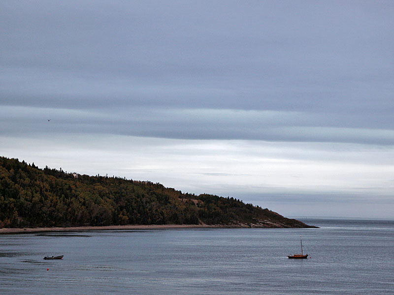 Die Bucht bei Tadoussac