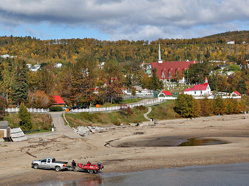 Blick auf Tadoussac