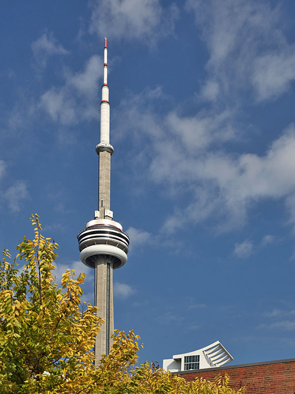 Der CN-Tower ist nicht zu übersehen