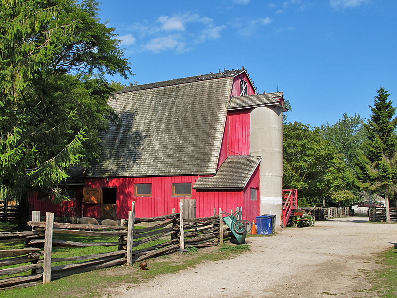 Bauernhof mit Streichelzoo auf der Insel