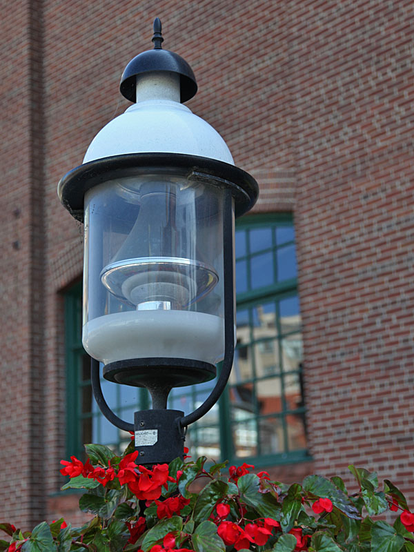 Altmodische Lampe