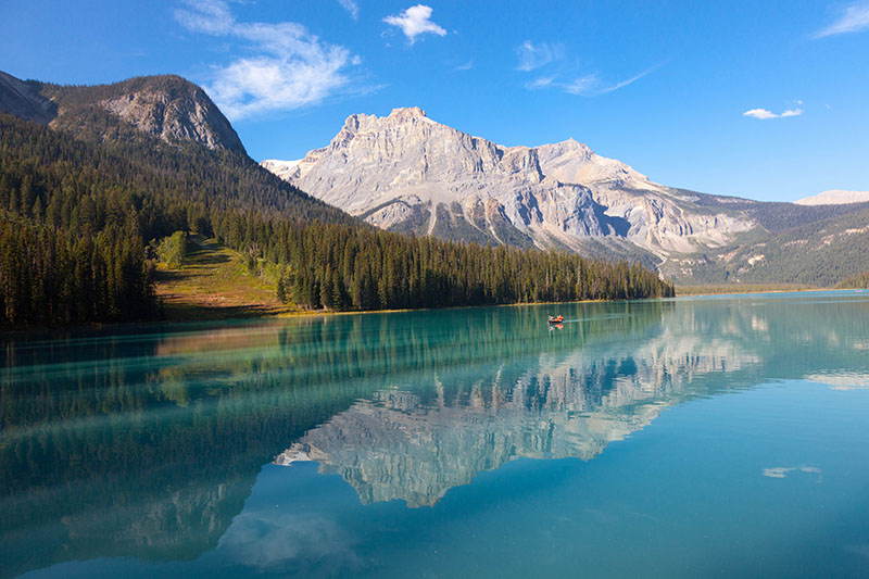 Am traumhaften Emerald Lake