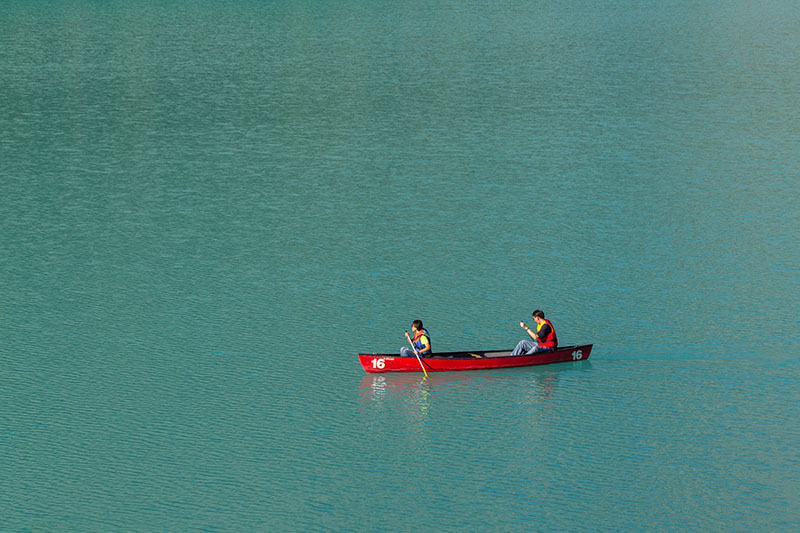 Am traumhaften Emerald Lake