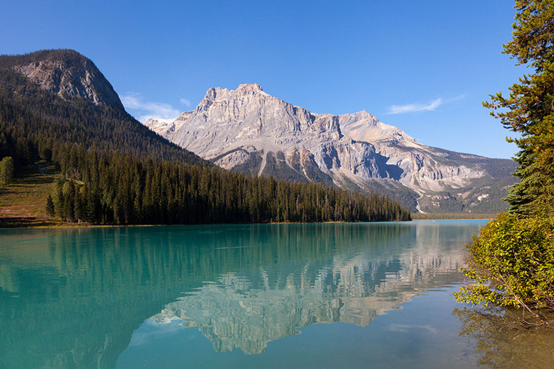 Am traumhaften Emerald Lake