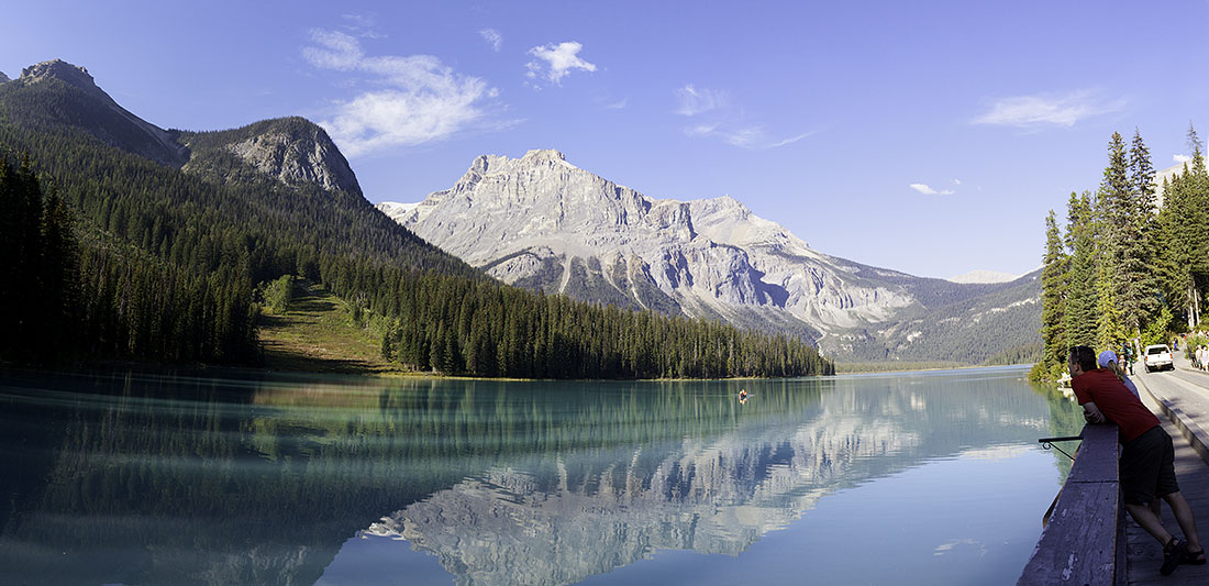 Am traumhaften Emerald Lake
