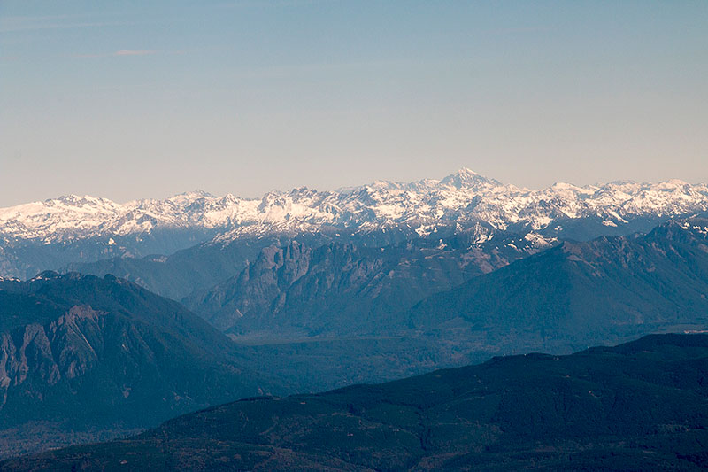 Olympic Mountains, westlich von Seattle
