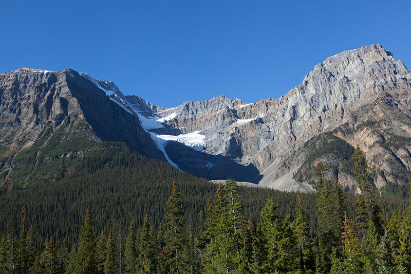 ... mit Gletscher in Sichtweite