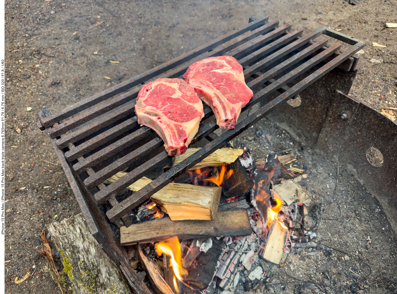 Das Abendessen, Steaks ...