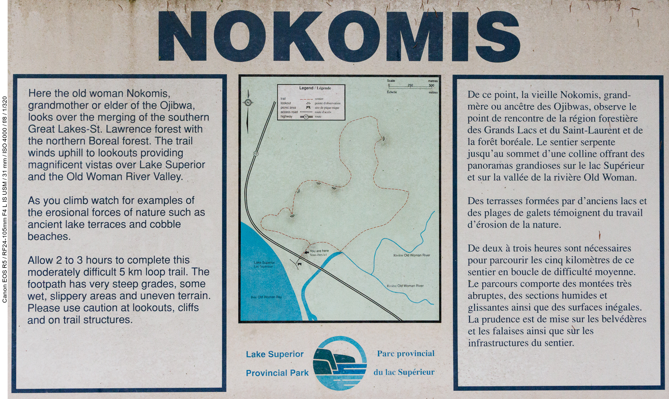 Infos zur Old Woman Nokomis