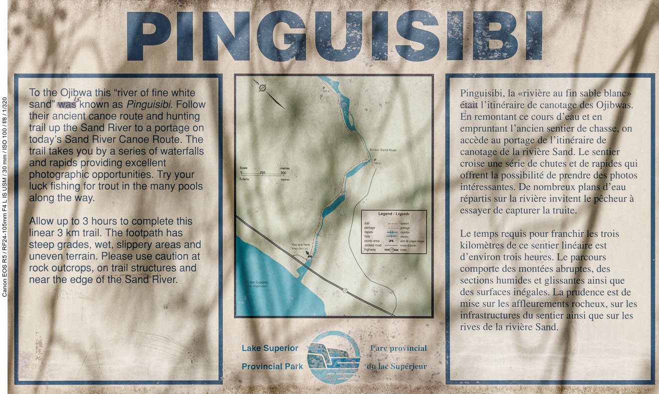 Infos zur Namensgebung Pinguisibi und dem Trail