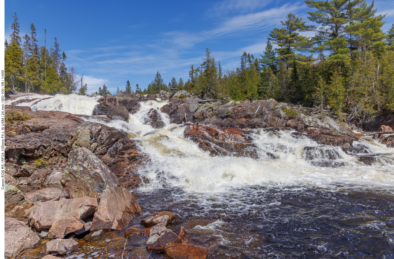 Sand River Wasserfall
