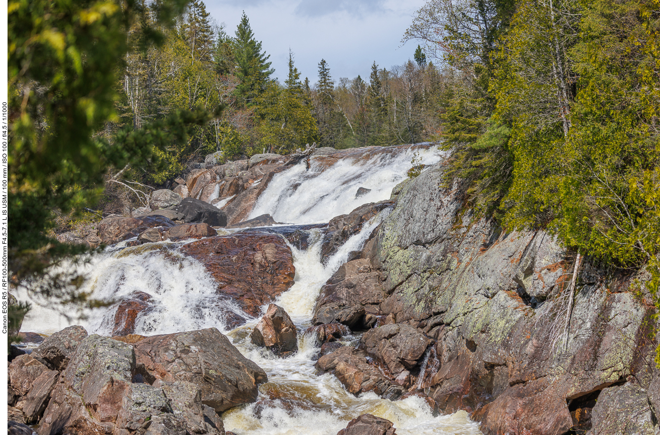 Sand River Wasserfall