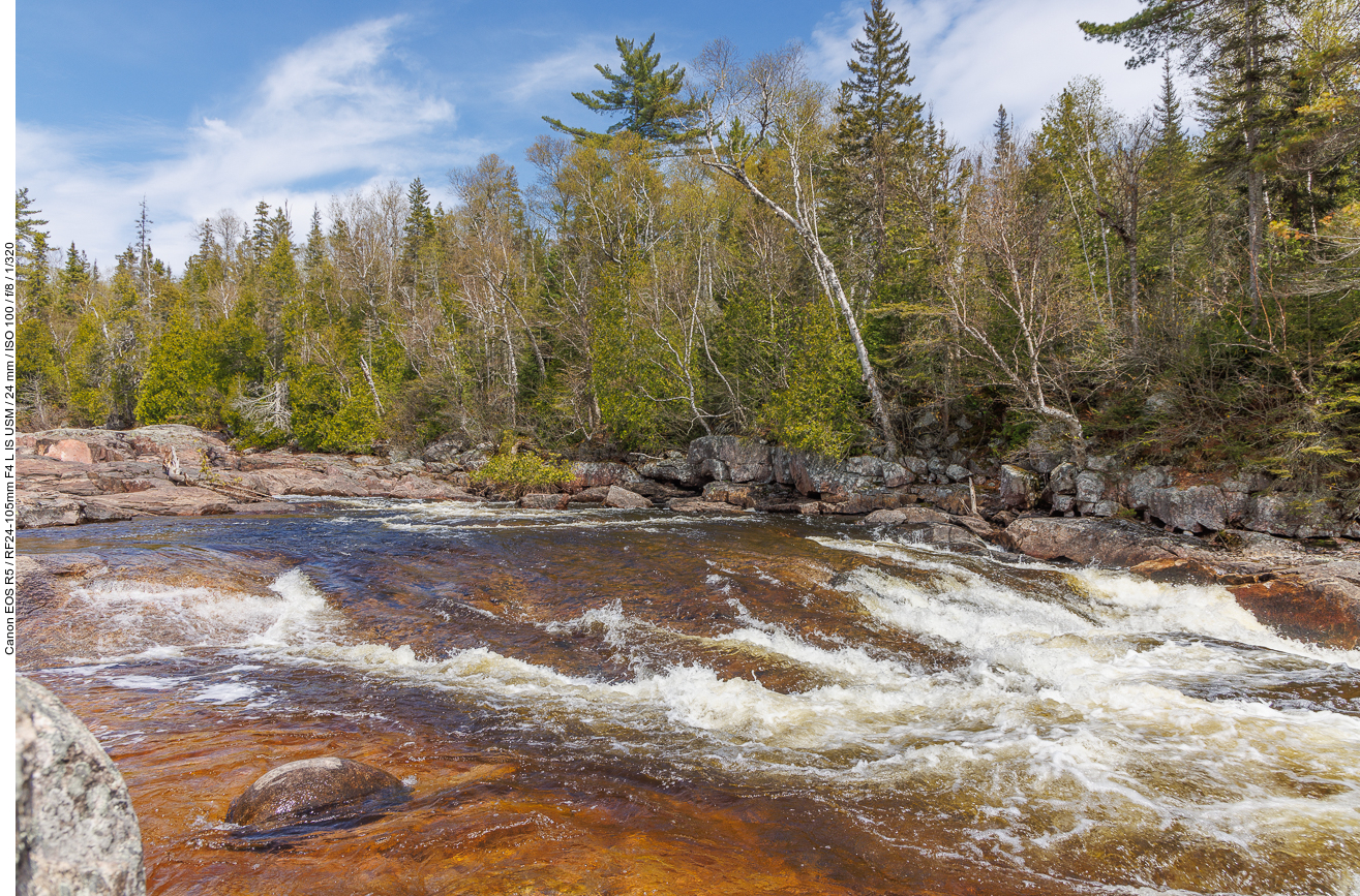 Sand River Stromschnellen