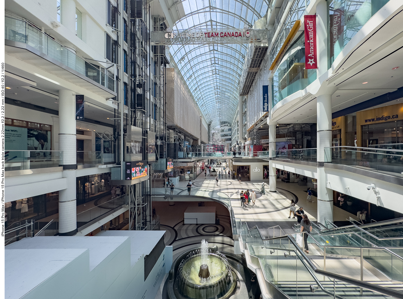 ... einer großen Shopping Mall