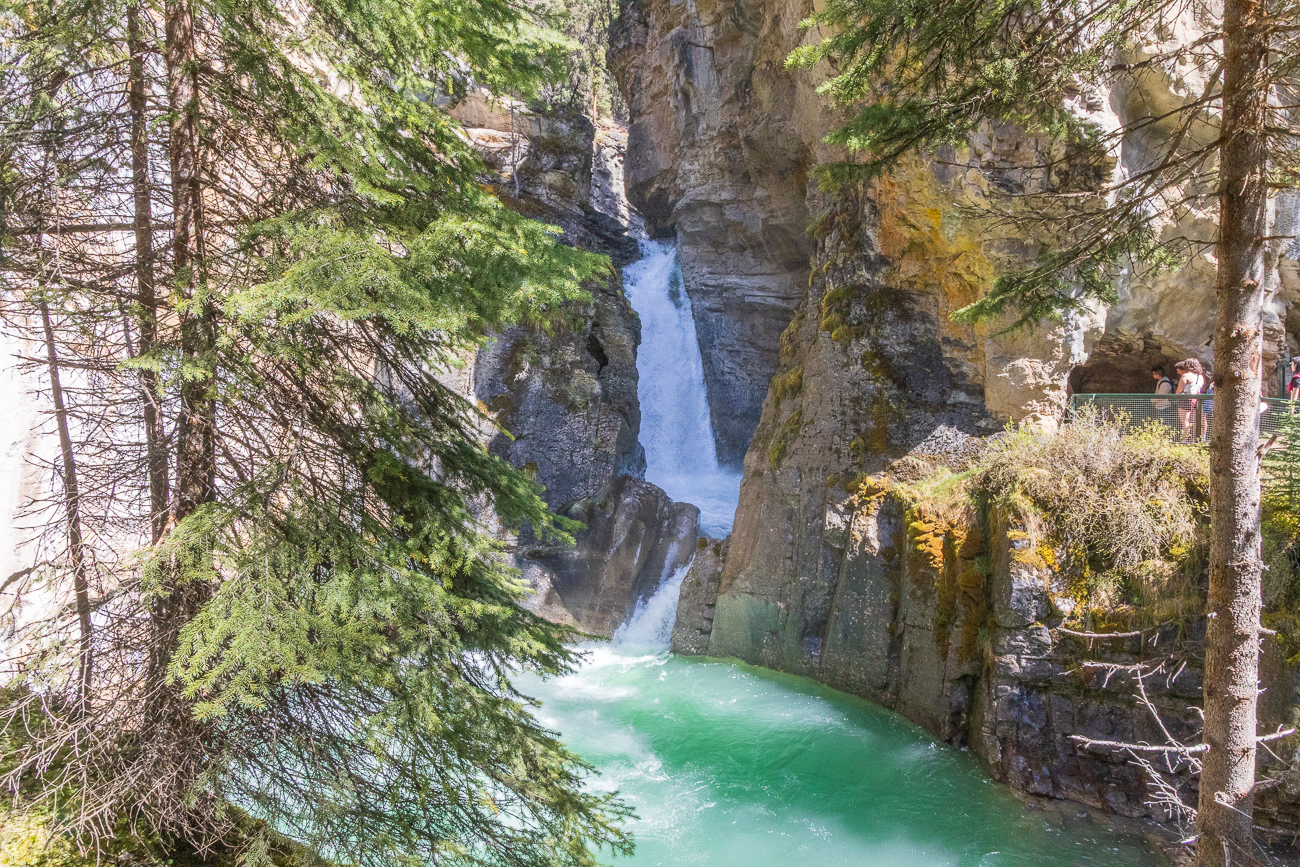 Die Lower falls sind erreicht