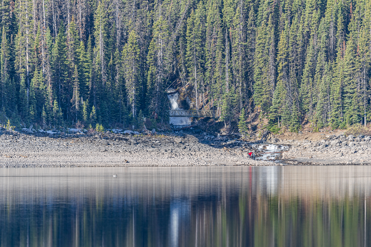 ... sind so früh am Morgen noch andere Leute unterwegs