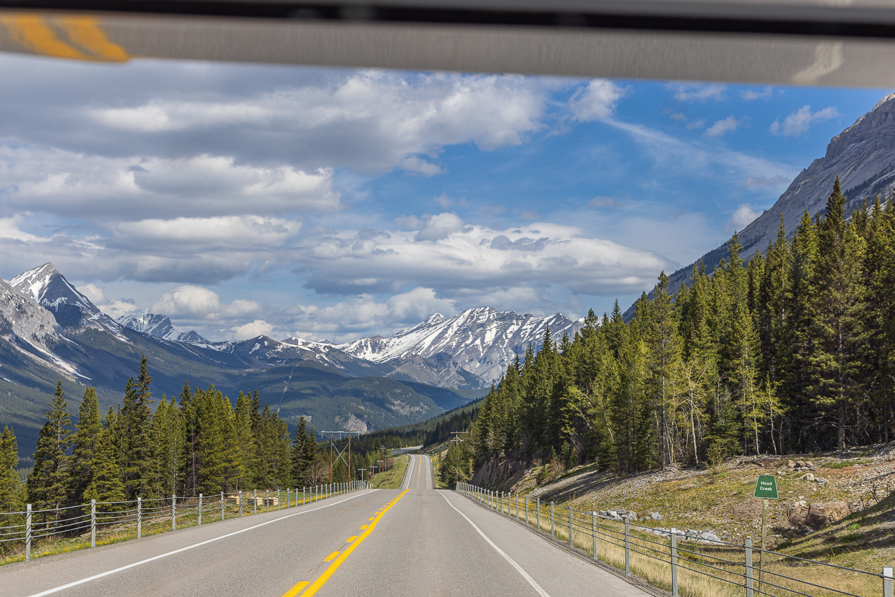 ... und kommen nochmal in Banff vorbei