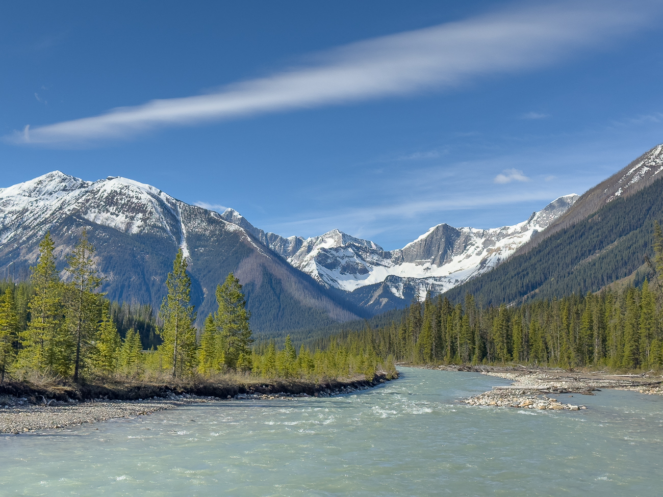 Die Landschaft ist faszinierend ...