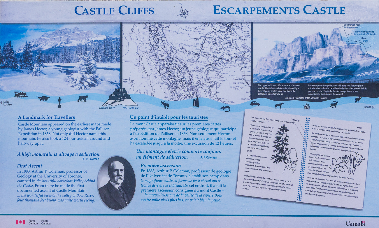 Infos zu den Castle Cliffs