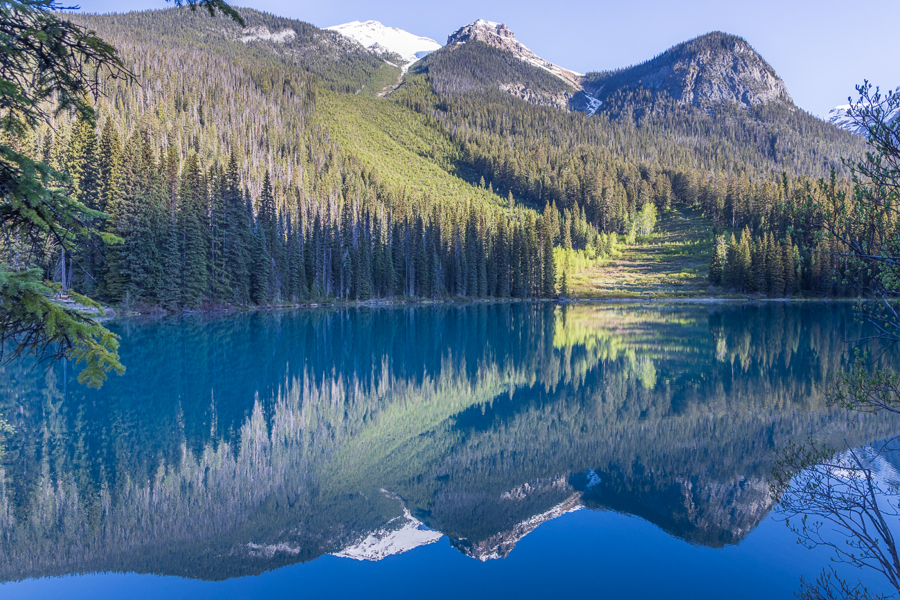 ... im Emerald Lake, fast wie in einem Kaleidoskop