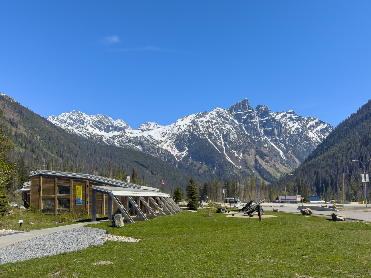 Am Rogers Pass gibt es ein Infozentrum und ein kleines Museum