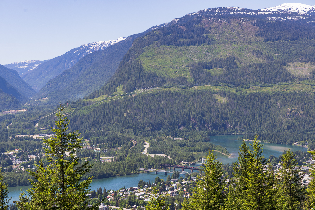 Bei Revelstoke gibt es den Meadows-in-the-Sky Parkway ...