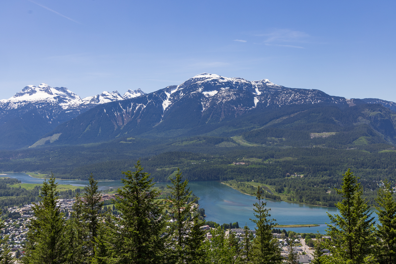 ... der hier einen See gebildet hat