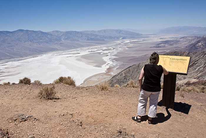 Blick in das Death Valley, vom Dantes View aus