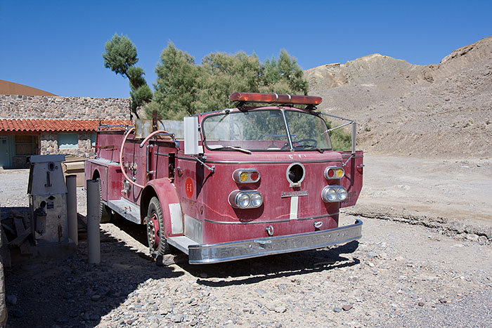 Altes Feuerwehrauto