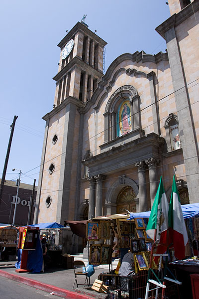 Eine der Kirchen in Tijuana