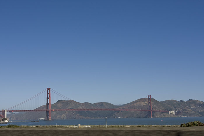 Unser Ziel, die Golden Gate Bridge