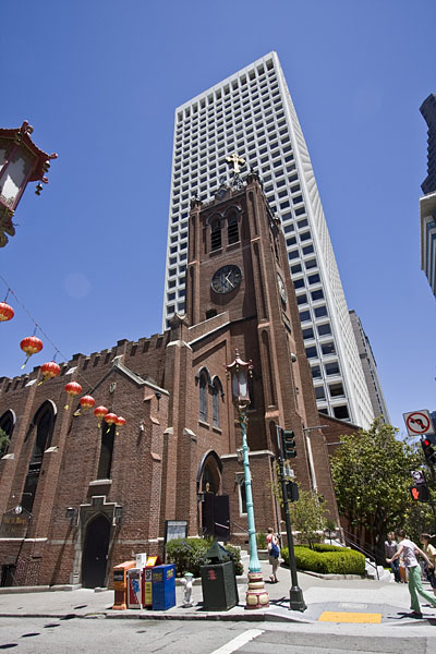 Auch die steht in Chinatown, St. Mary's Church