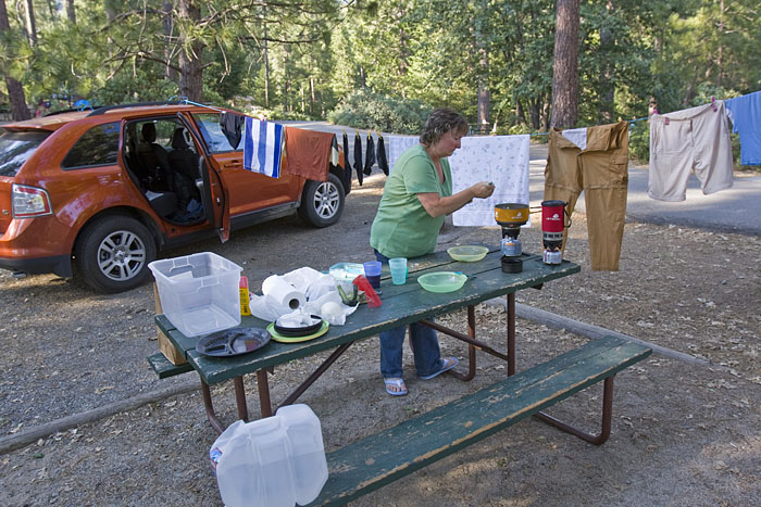 Der erste Campingplatz gehört uns