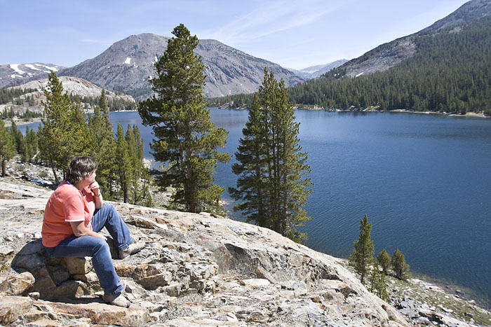 See vor dem Tioga Pass