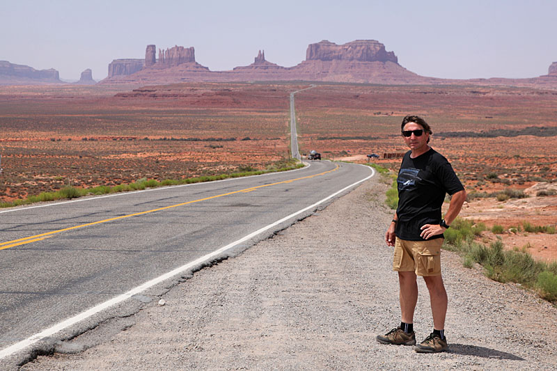 Zufahrt zum Monument Valley