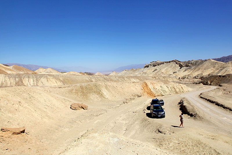 Durch den 20 Mule Team Canyon