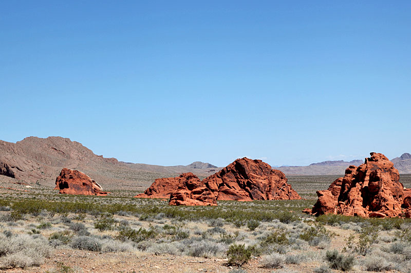 Überall tolle rote Felsen