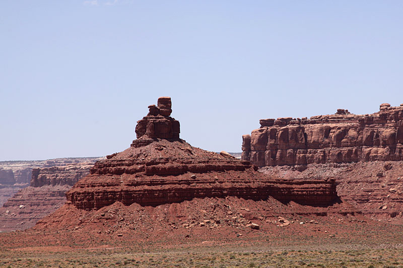 Nochmal der Setting Hen Butte