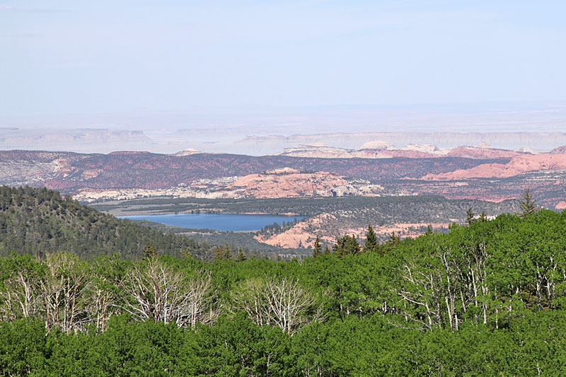 Blick zurück in die Wüste