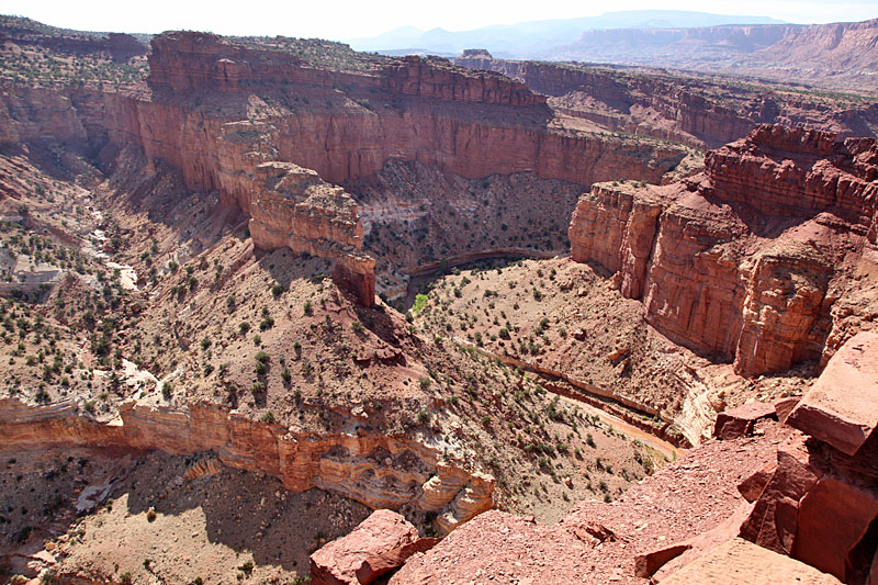 Blick zum Gooseneck