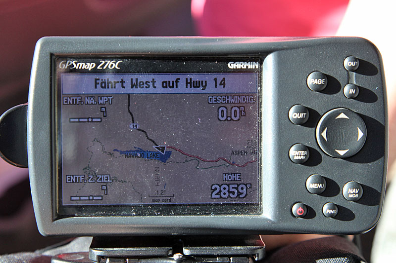 Auf fast 3.000 m Höhe ...