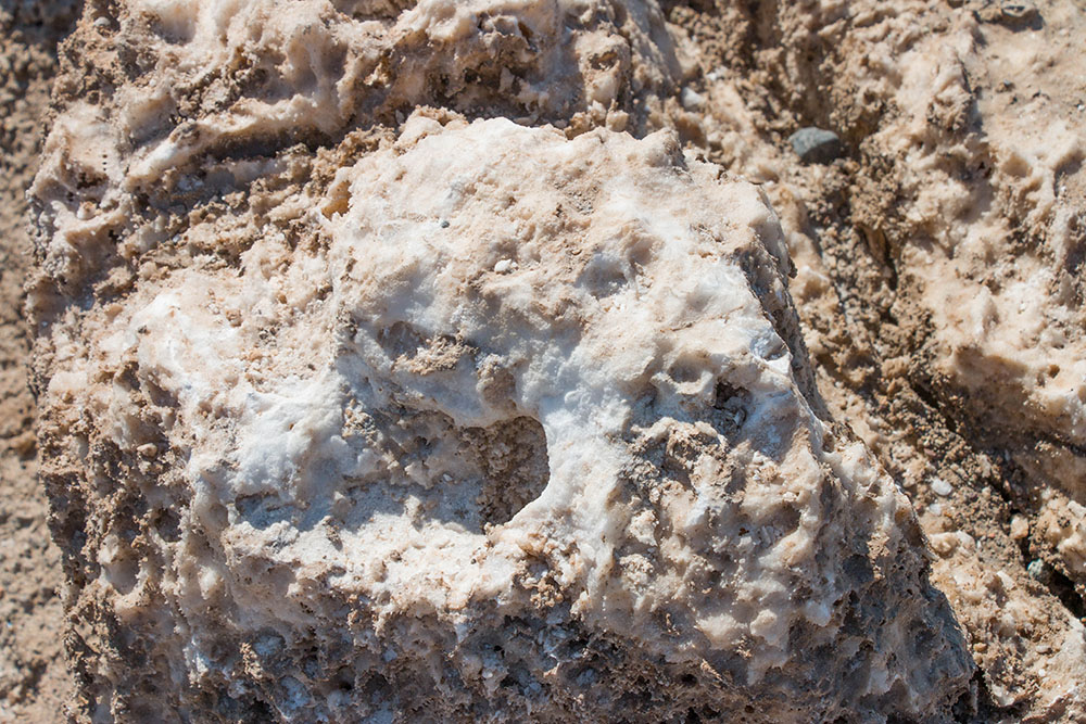 Salz-Sand-Mischung